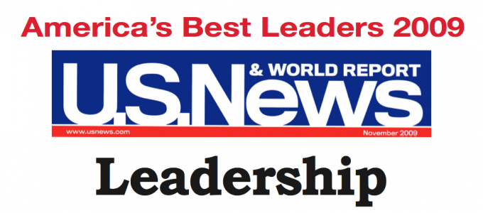 US News 2009 Leadership Article