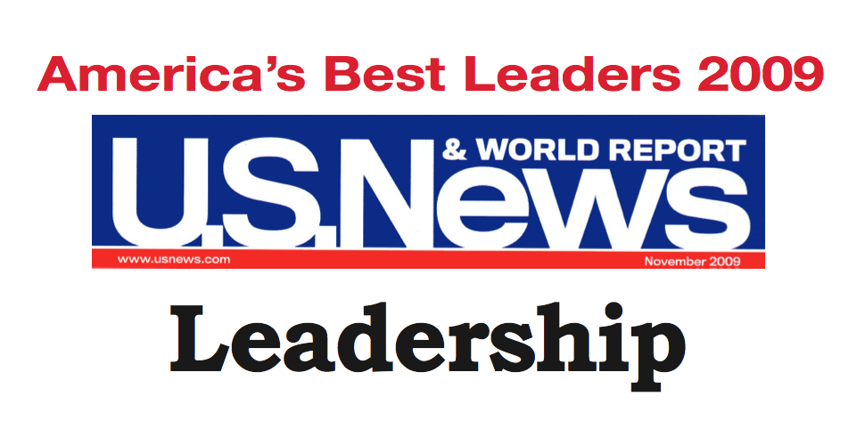 US News 2009 Leadership Article
